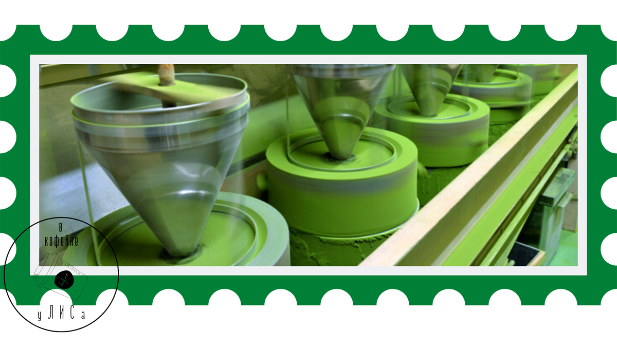 Промышленное изготовления МатЧА (электрические каменные ступы)