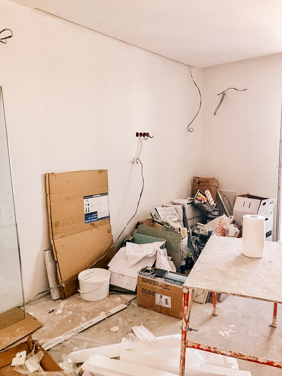 Старт отделочных работ на одном из объектов "Davydov Studio"