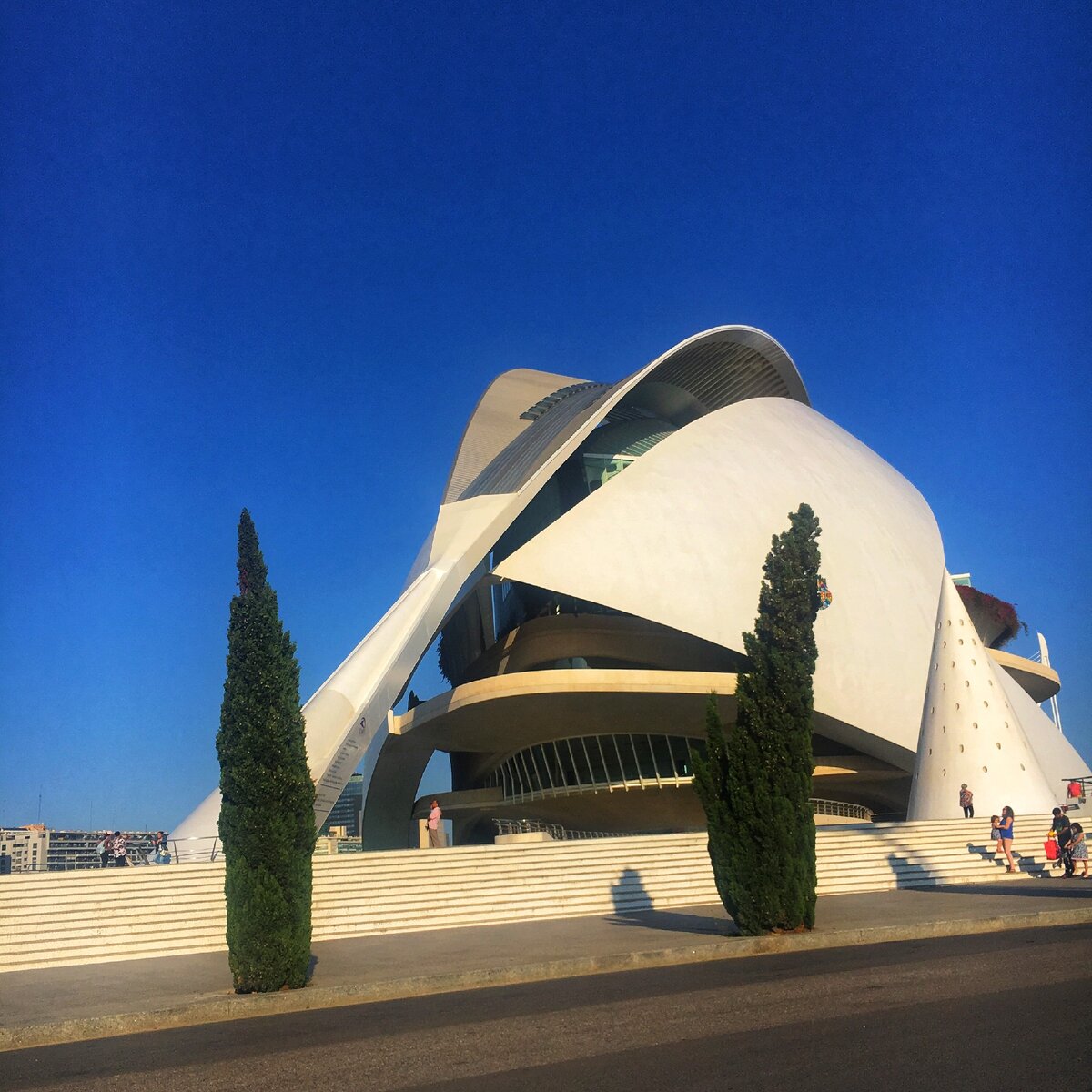 Валенсия, здание Палау де лес Артс Рейна София (El Palau de les Arts Reina Sofía) - Музыкальный дворец