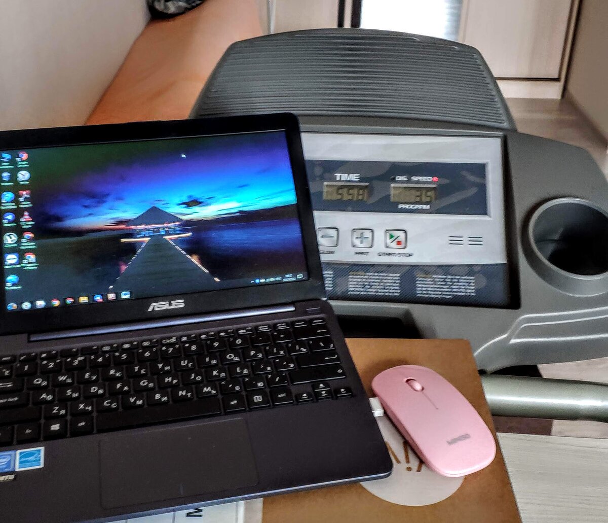 Реалии весны 2020. Работа и спорт - все в одном)