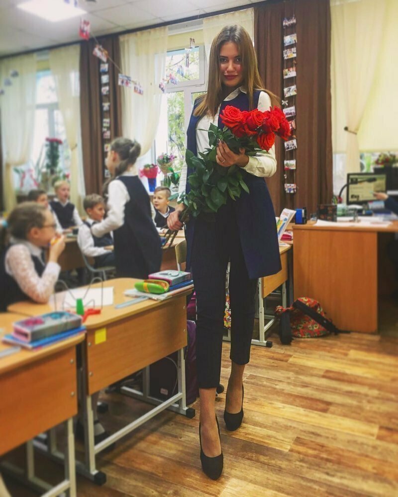 учительница из москвы