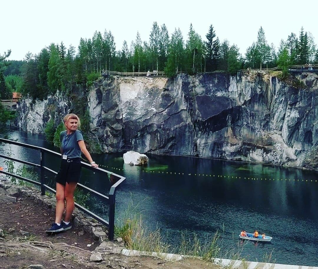 Горный парк "Рускеала", фото из личного архива