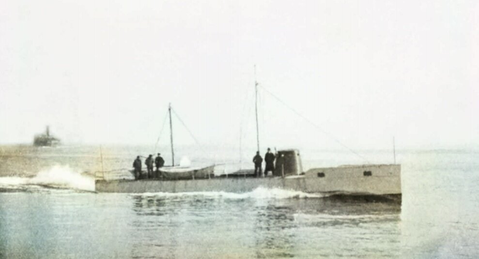 Моторная яхта «Gregory» (впоследствии миноноска № 1 во время испытаний