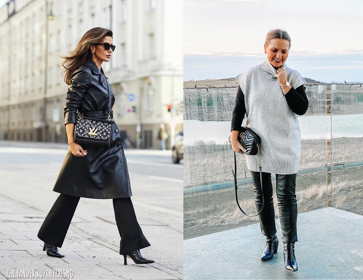 Можно выбрать и лакированные модели, они остаются в тренде и хорошо отталкивают влагу.