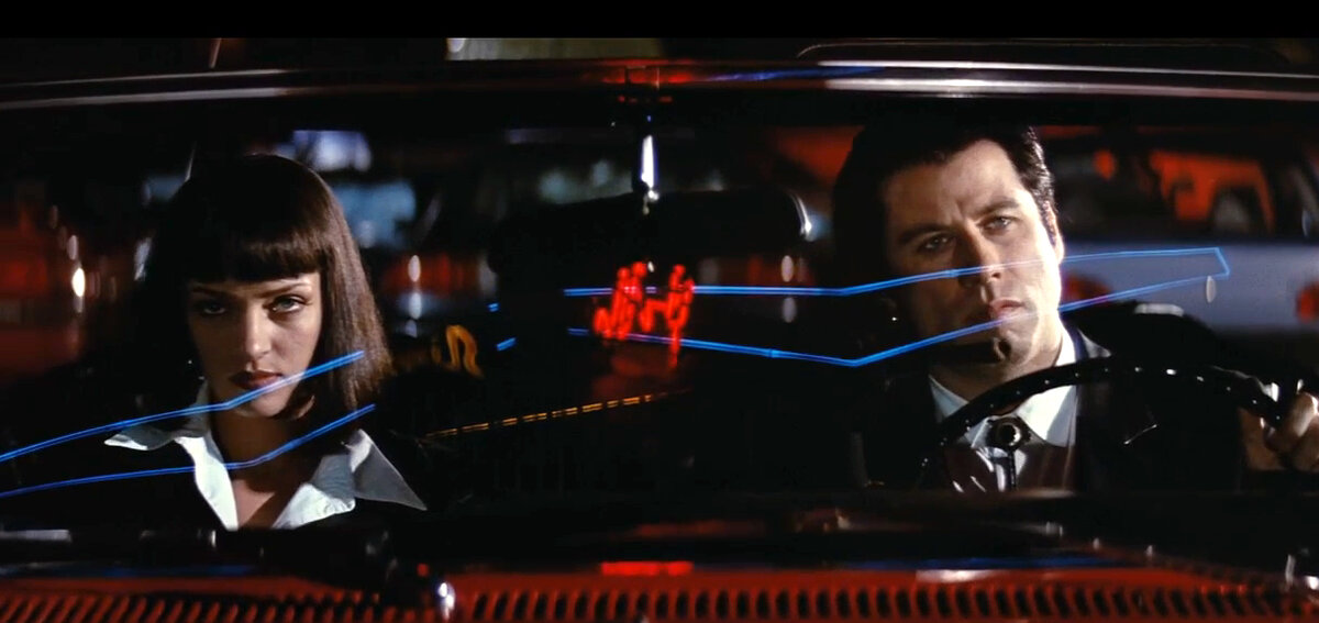 Кадр из кинофильма "Криминальное чтиво", 1994 г., режиссер Квентин Тарантино, сценаристы Квентин Тарантино, Роджер Эвери (скриншот для иллюстрации) 