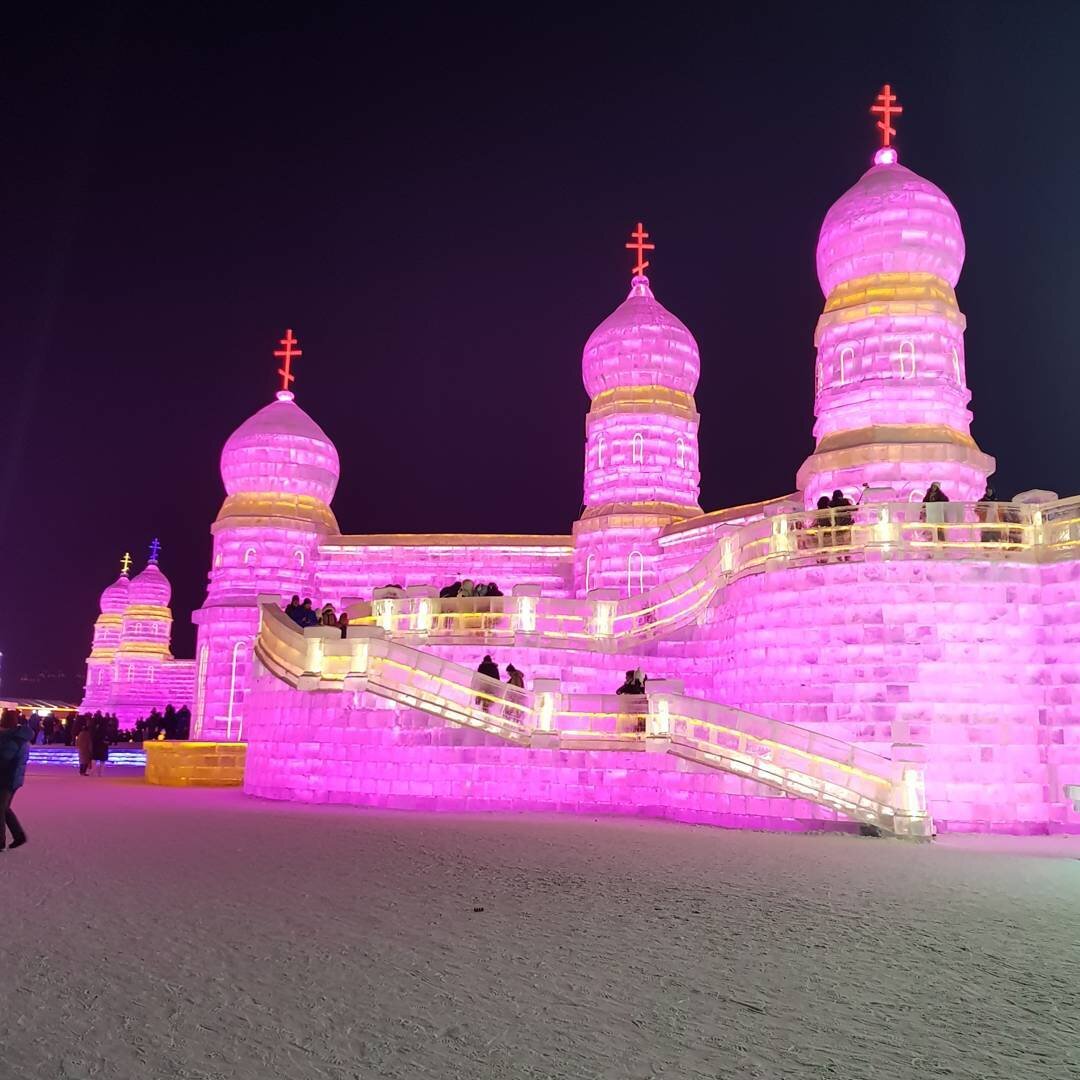 Ледяной городок в Харбине