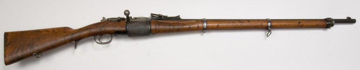 Винтовка Шпитальского обр. 1879 года. Вид справа. ГИМ.