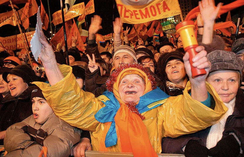 Фото с первого украинского майдана