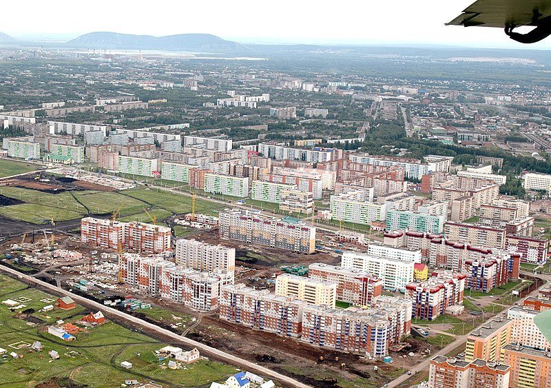 Вид на Стерлитамак (фото с сайта Регионального интерактивного энциклопедического портала "Башкортостан": http://bashenc.online/ru/articles/112019/)