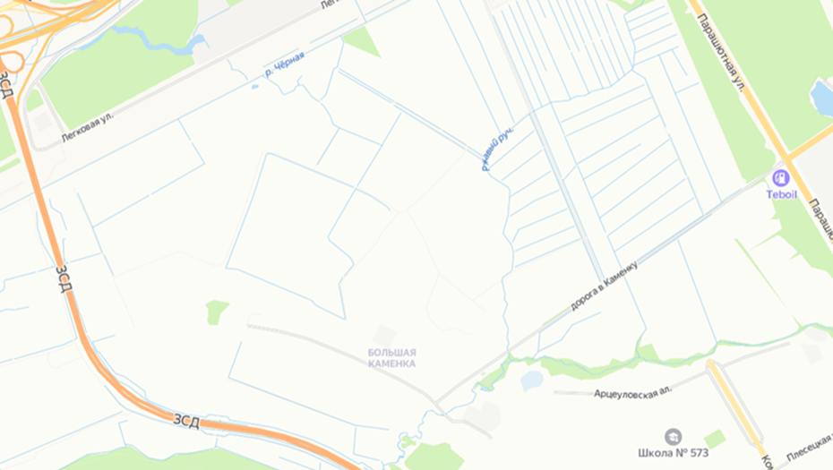    Район, в котором планируется застройка. Автор фото: Яндекс.Карты