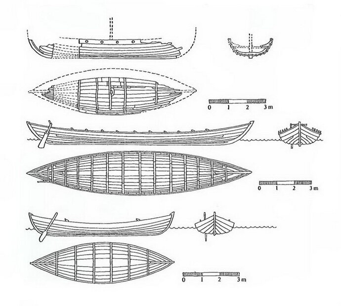 Ушкуй лодка чертежи