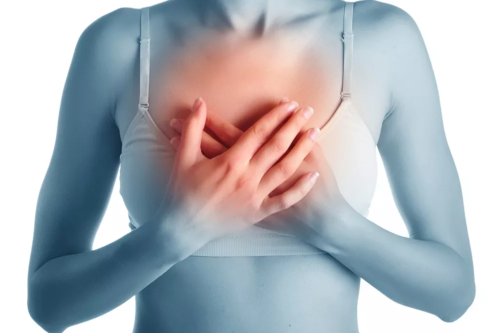 Жжение в области сердца: симптомы, причины и способы лечения