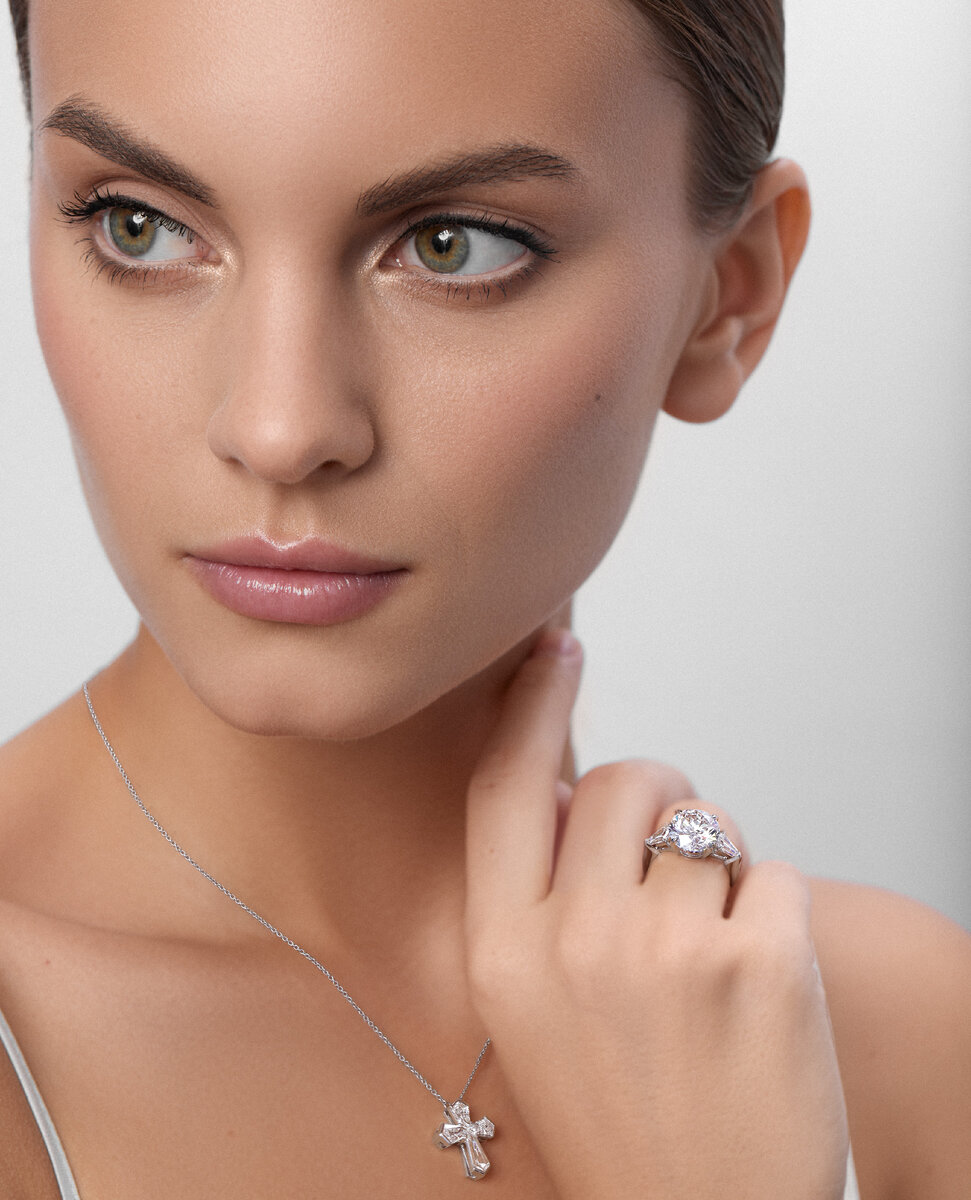 Кольцо с бриллиантами из коллекции CHAMOVSKIKH Royal Jewellery, Chamovskikh