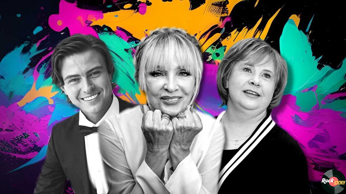 На фотографии: Прохор Шаляпин, Лайма Вайкуле и Татьяна Догилева 