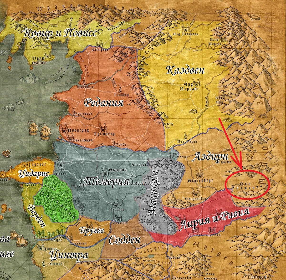 All objectives on map the witcher 3 фото 88