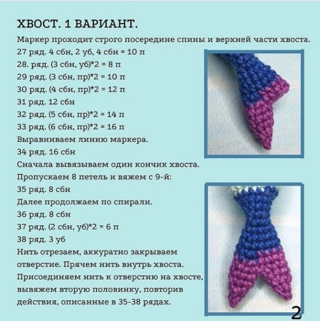 Сквидвард крючком схема и описание