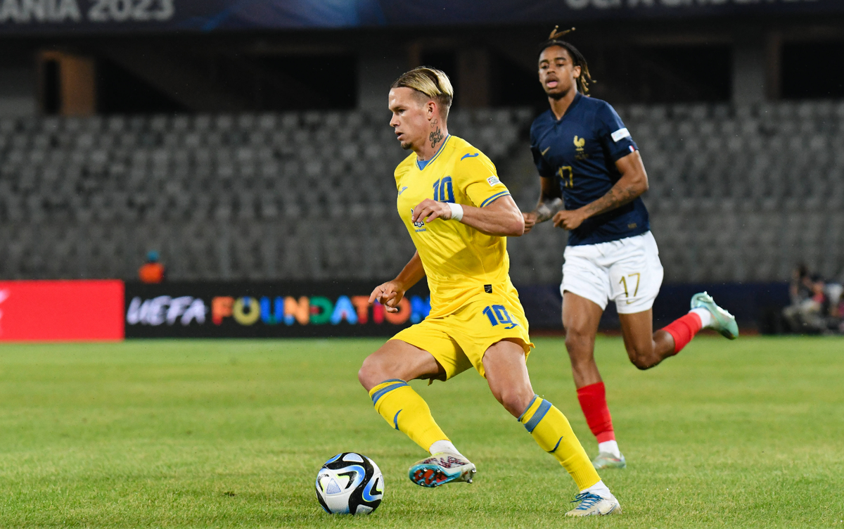 Михаил Мудрик стал героем полуфинала против французов. Фото: globallokpress