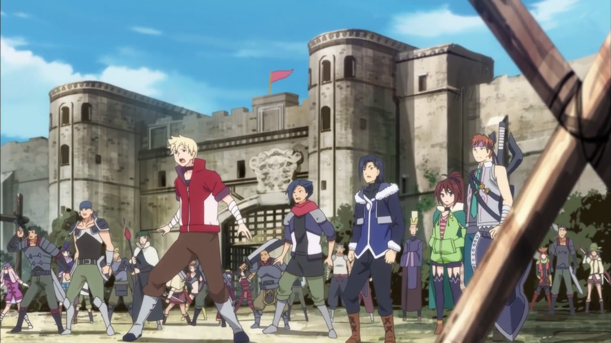 Толпа косплееров. В смысле, авантюристов.