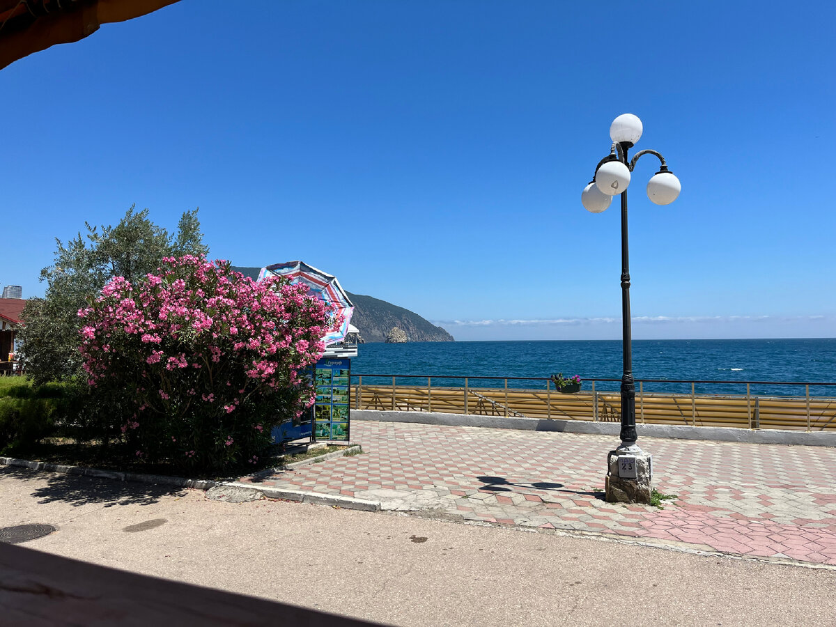 Вид на море.