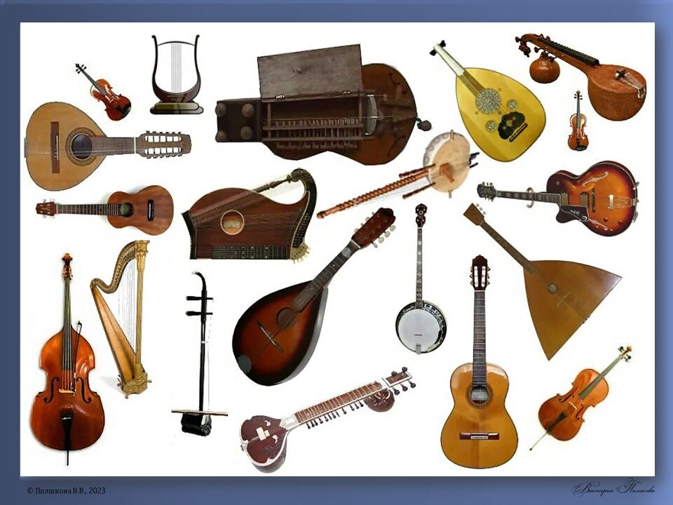 Какие бывают музыкальные инструменты? (фото, названия)