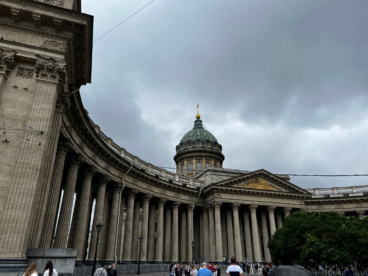 Казанский собор в санкт петербурге фото сверху
