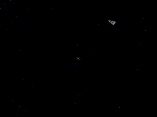 Gameplay из игры "SpaceWar!" 