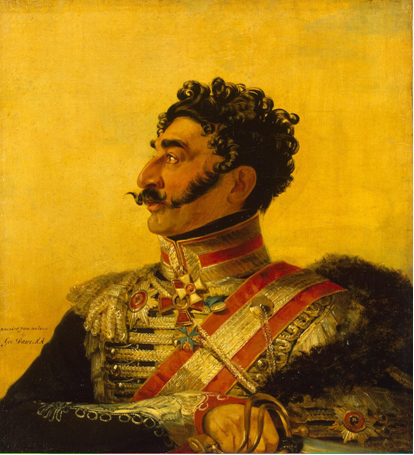Дж. Доу. Портрет генерала Валериана Мадатова. 1820 