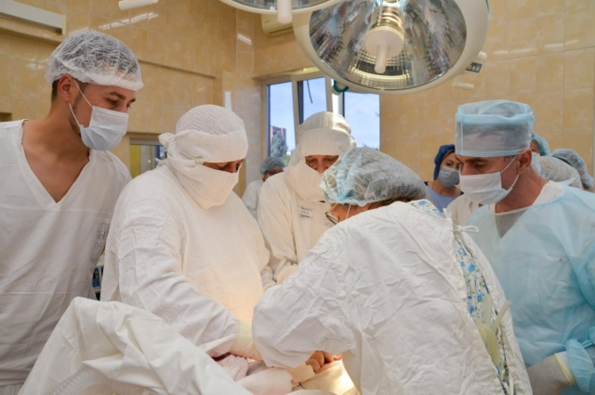    В Самаре врачи помогли родить женщине с тяжелой патологией