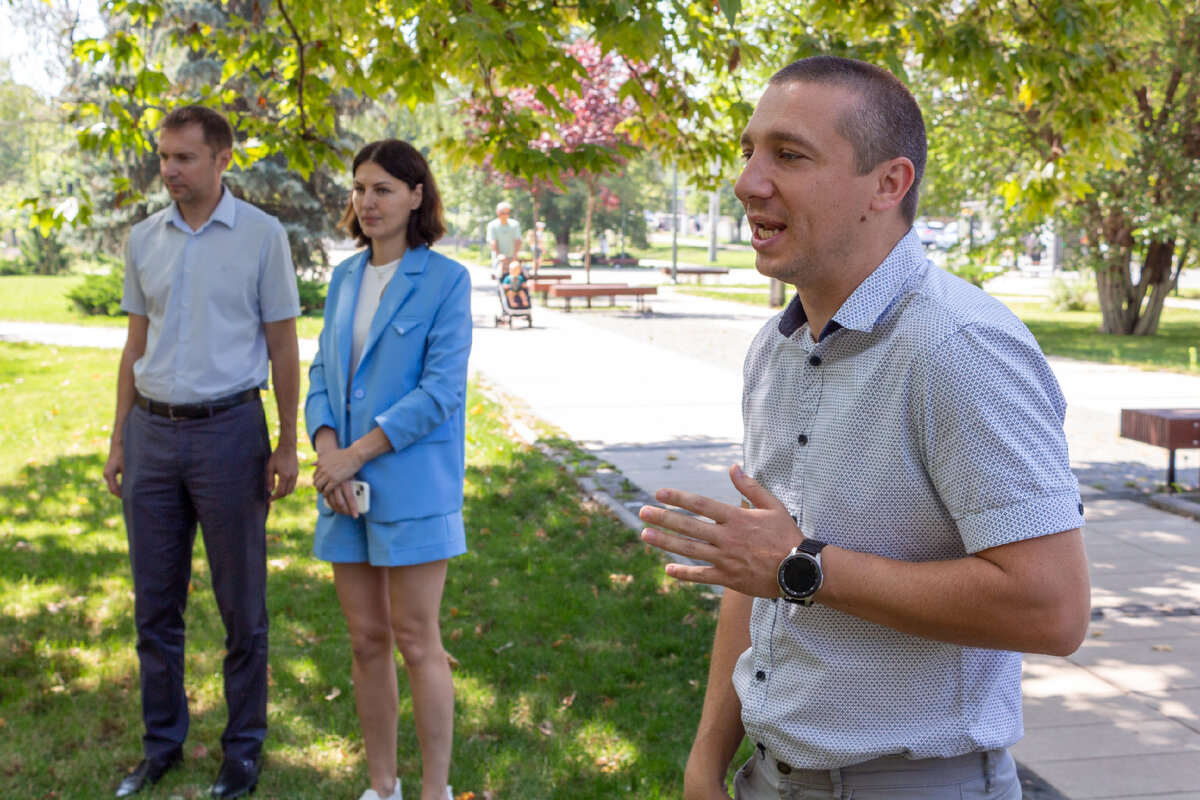 Николай Горбунов и представители Общественного совета при Крымском ЛУ