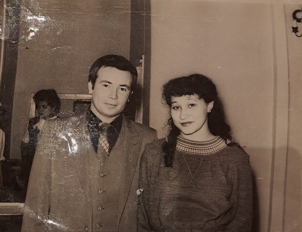 Раис Садыков с супругой. предоставлено realnoevremya.ru семьей Садыкова 