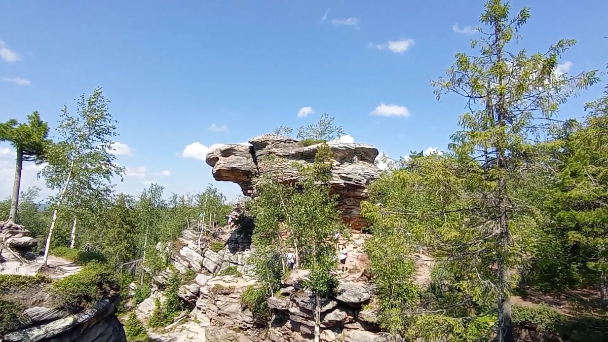 Шумихинские скалы Пермский край зимой