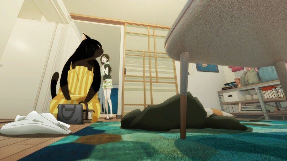 Черный кот большой аниме. Кот мастер на все лапки дата выхода. Аниме кот. Аниме мой кот. Кот мастер на все лапки дата выхода.