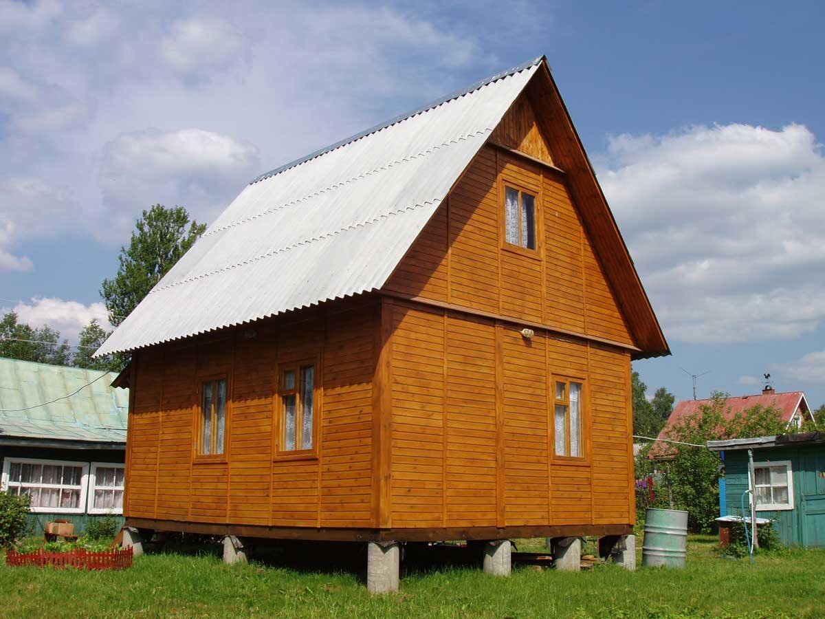 Каркасный дом своими руками.