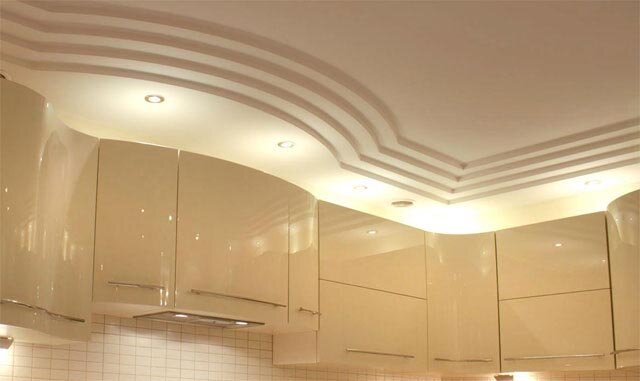 Дизайн многоуровневых потолков из гипсокартона