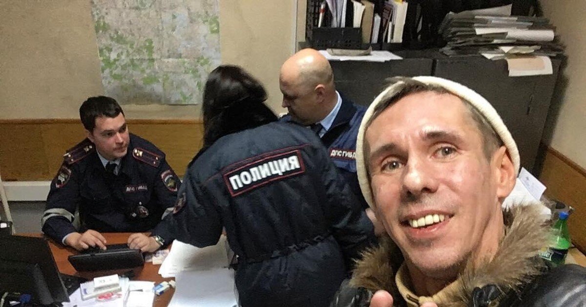 Алексей Панин уже побывал в отделении полиции в начале февраля