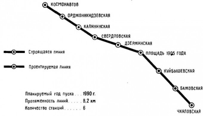 Метро екатеринбург карта станций