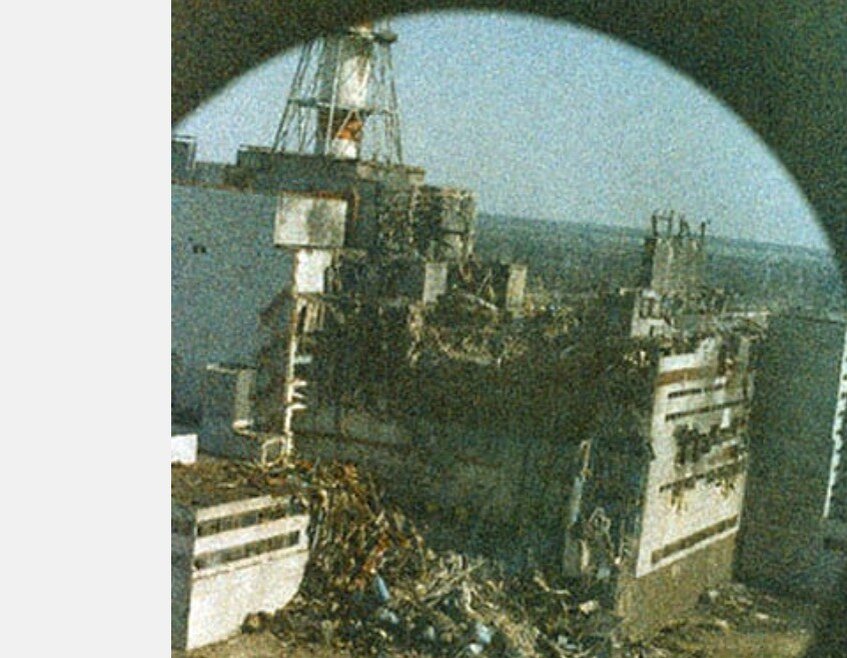 четвертый реактор- все что от него осталось