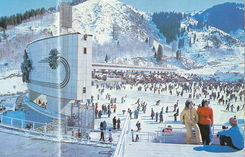 Каток «Медео» в Казахстане