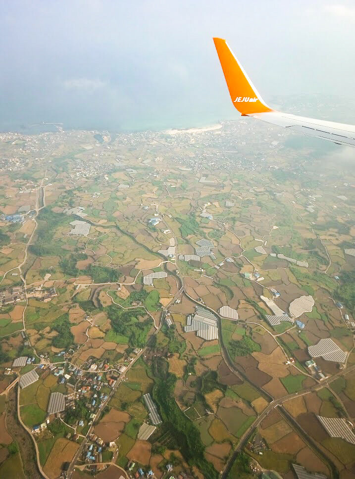 JejuAir - один из многих лоукостеров, летающих на остров