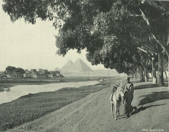 old vintage photos of egypt 1870-1875