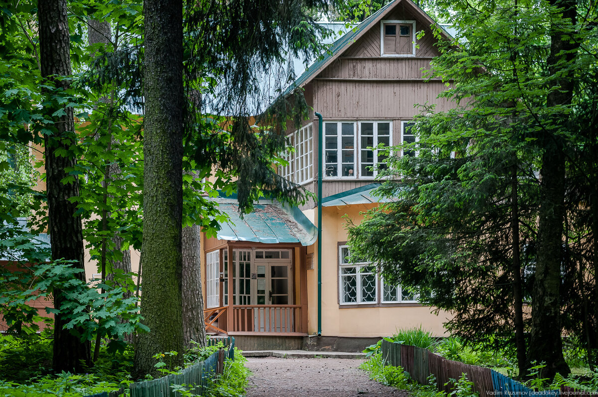 
Дача К.И. Чуковского.
