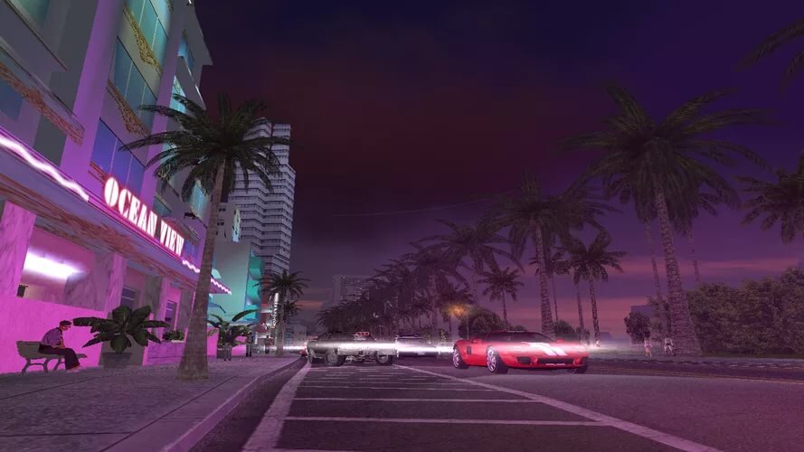 Miami vice town. Майами Вайс Сити. ГТА Вайс Сити город. Вайс Сити набережная. Город Майами Вайс Сити.