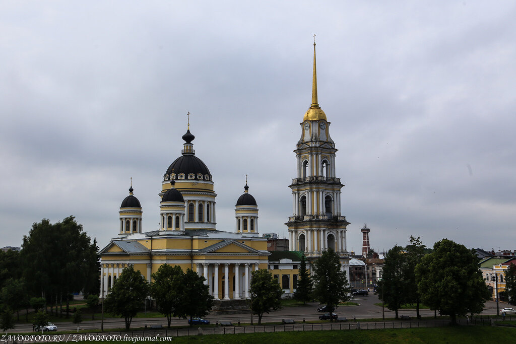 Самый древний собор в городе Рыбинске