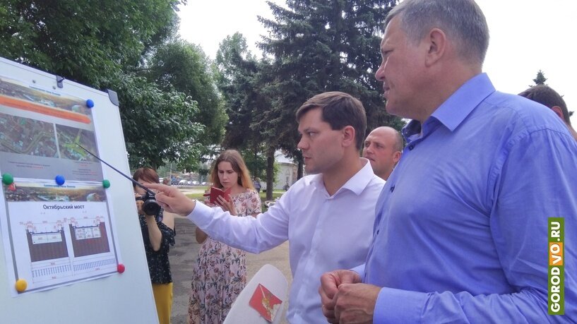 Сергей Воропанов рассказывает, как будут идти работы.