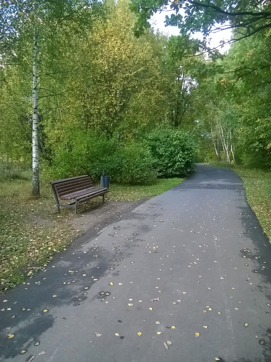 А вот и речушка. Называется Чертановка.