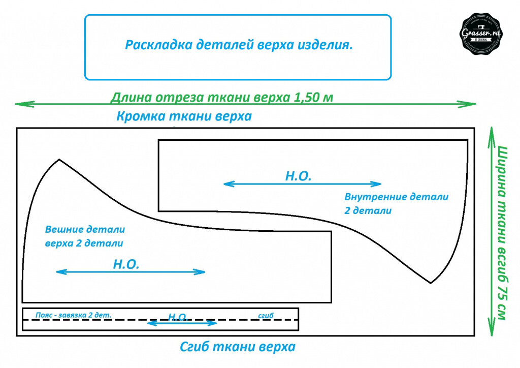 Шарфы выкройки