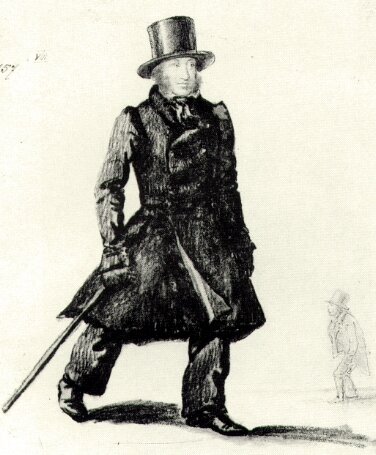 П.Челищев. А.С.Пушкин. Начало 1830-х годов.