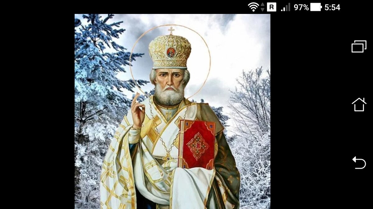 фото картинка Святитель Чудотворец Николай, русский святой покровитель детей.