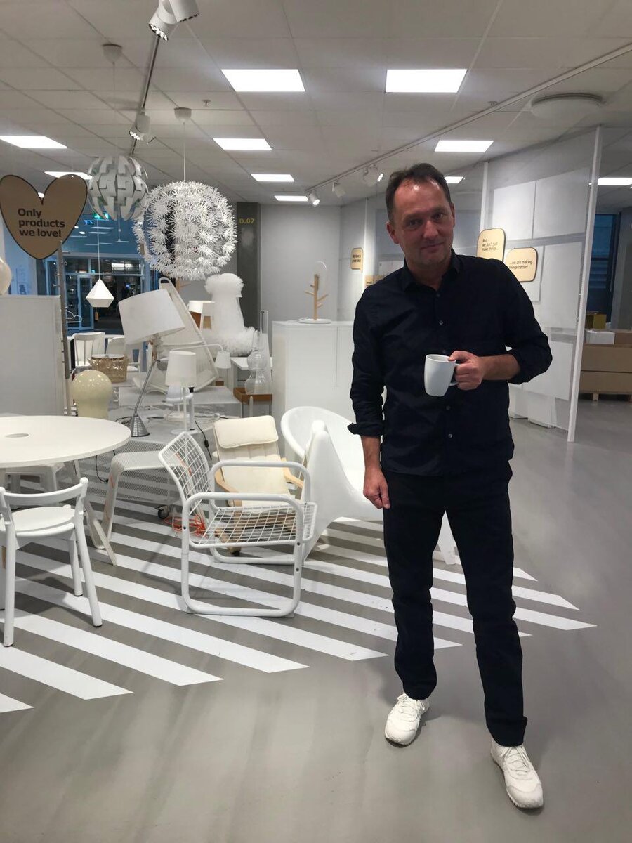 Хенрик Мост в IKEA Design Lab