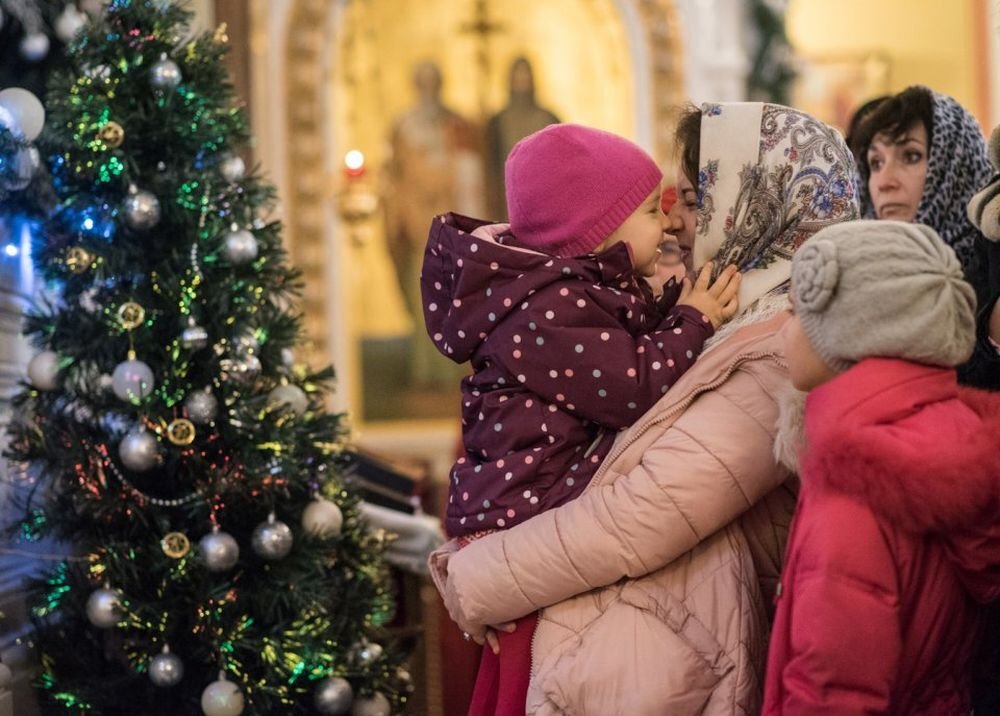 Рождество в Свято-Владимирском соборе Херсонеса. Фото: hersones.org 